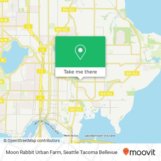 Mapa de Moon Rabbit Urban Farm