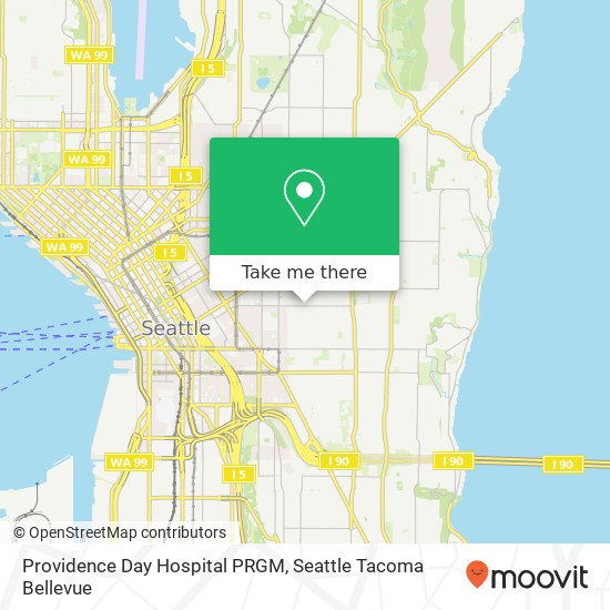 Mapa de Providence Day Hospital PRGM