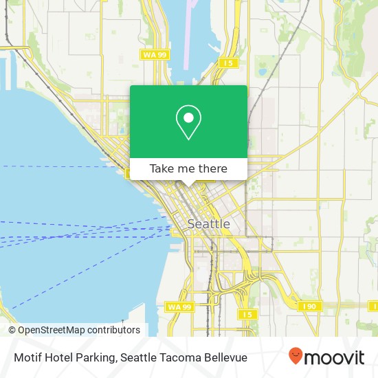 Motif Hotel Parking map