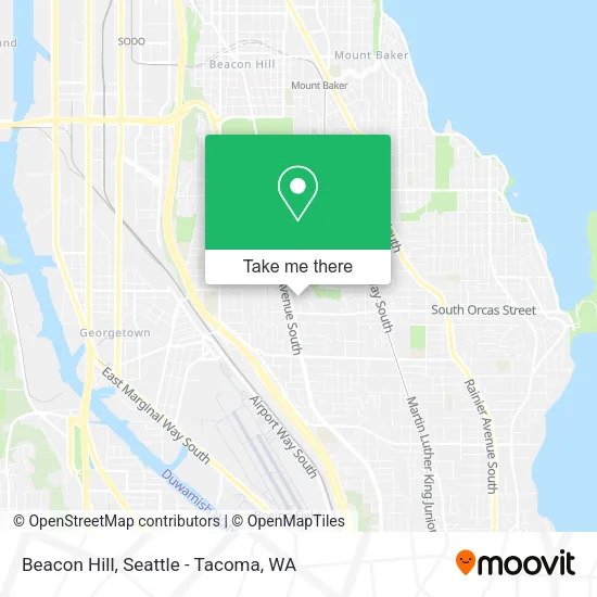 Beacon Hill map