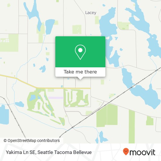 Mapa de Yakima Ln SE