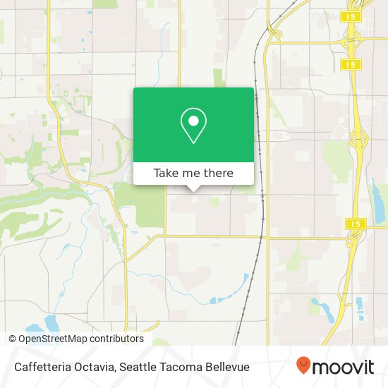 Mapa de Caffetteria Octavia