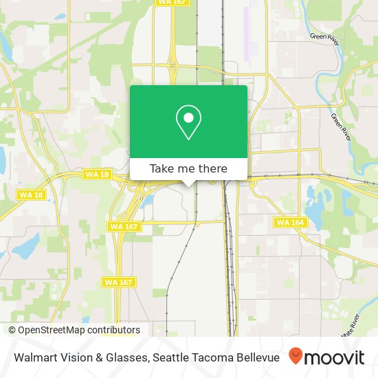 Walmart Vision & Glasses map