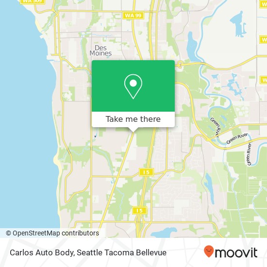 Carlos Auto Body map