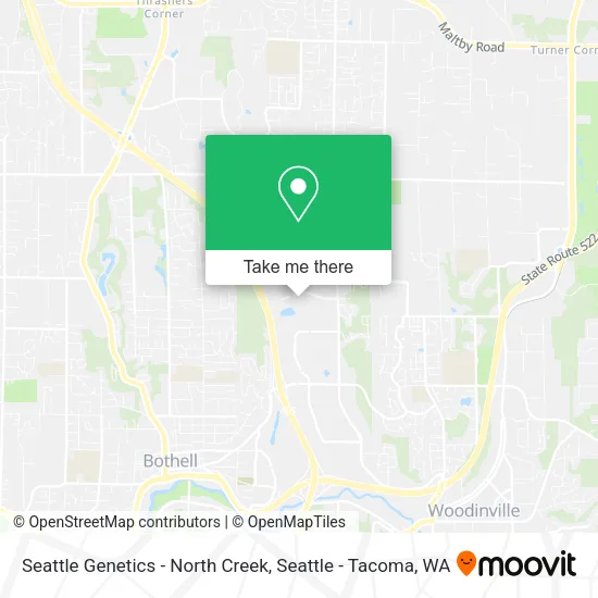 Seattle Genetics - North Creek map