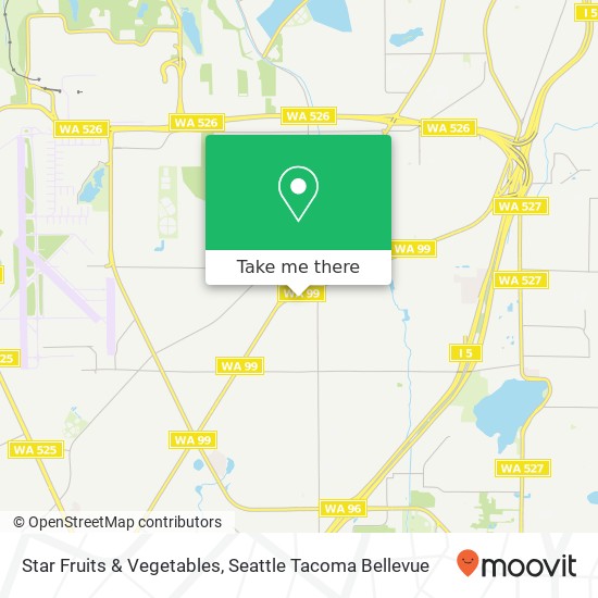 Star Fruits & Vegetables map