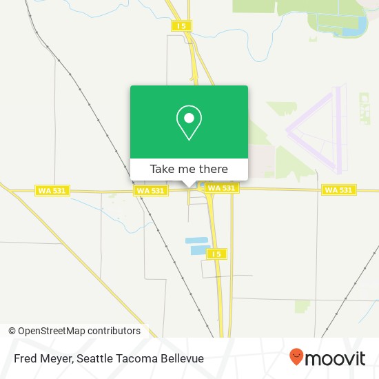 Mapa de Fred Meyer