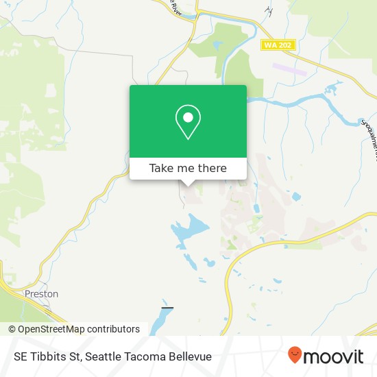 SE Tibbits St map