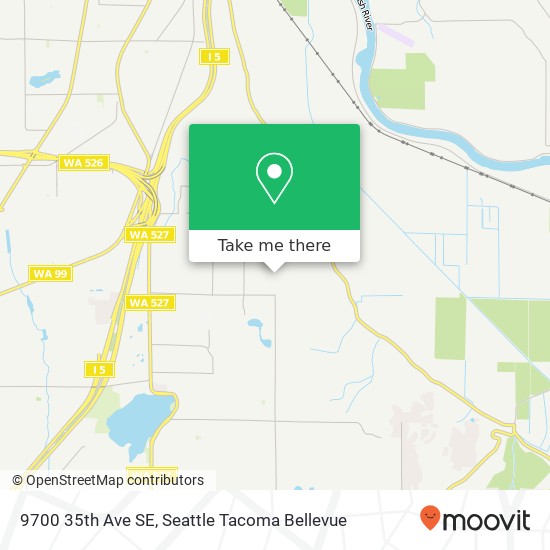 Mapa de 9700 35th Ave SE