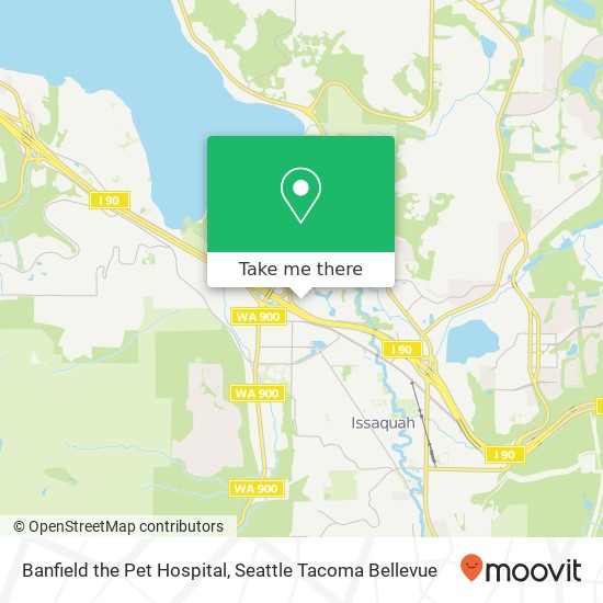 Mapa de Banfield the Pet Hospital