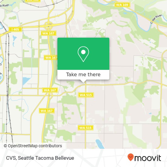 CVS map