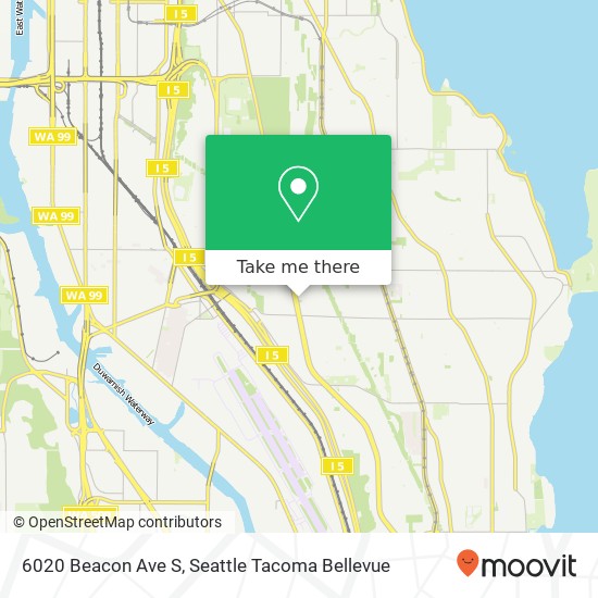 6020 Beacon Ave S map