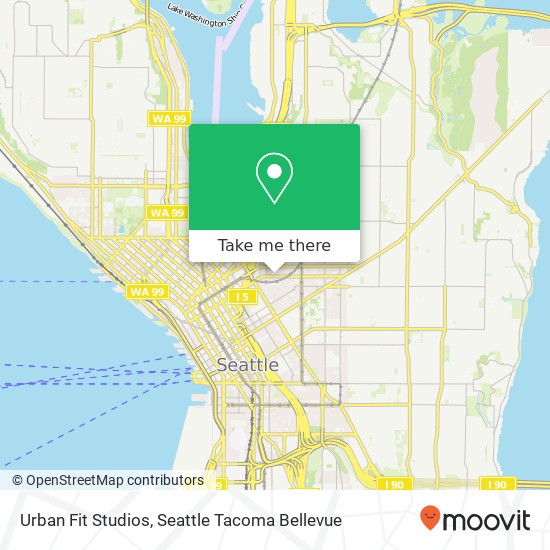 Urban Fit Studios map