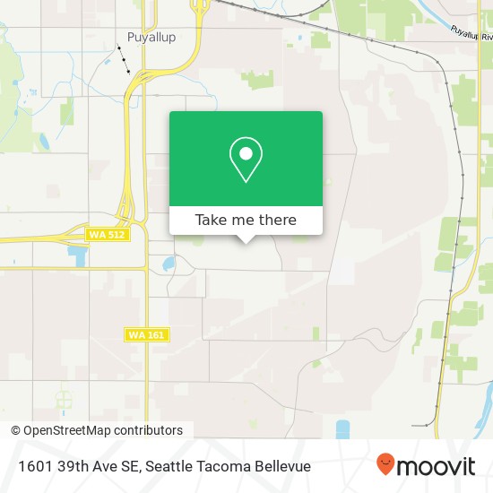 Mapa de 1601 39th Ave SE