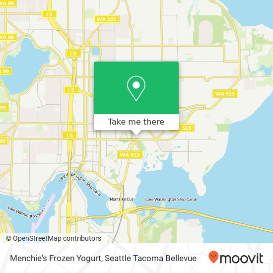 Menchie's Frozen Yogurt map