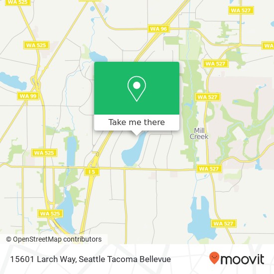 15601 Larch Way map