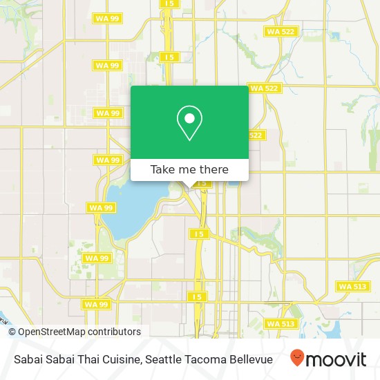 Mapa de Sabai Sabai Thai Cuisine