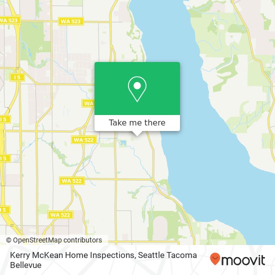 Mapa de Kerry McKean Home Inspections