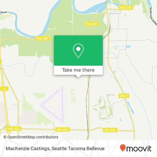 MacKenzie Castings map