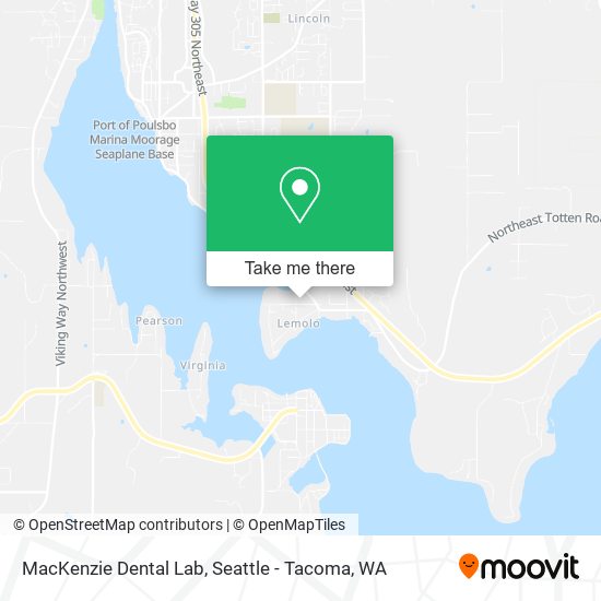 Mapa de MacKenzie Dental Lab