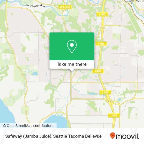 Safeway (Jamba Juice) map