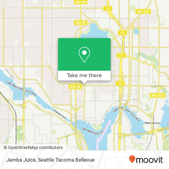 Jamba Juice map