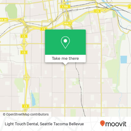 Light Touch Dental map