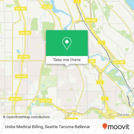 Unibe Medical Billing map