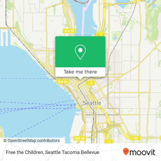 Free the Children map