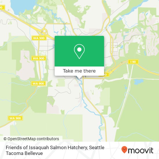 Mapa de Friends of Issaquah Salmon Hatchery