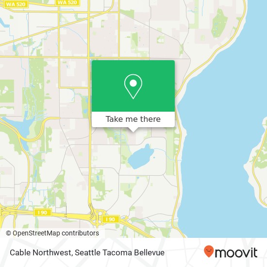 Cable Northwest map