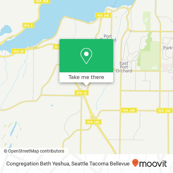 Congregation Beth Yeshua map