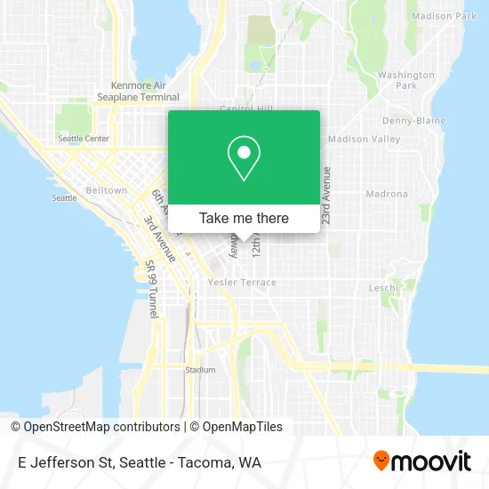 Mapa de E Jefferson St