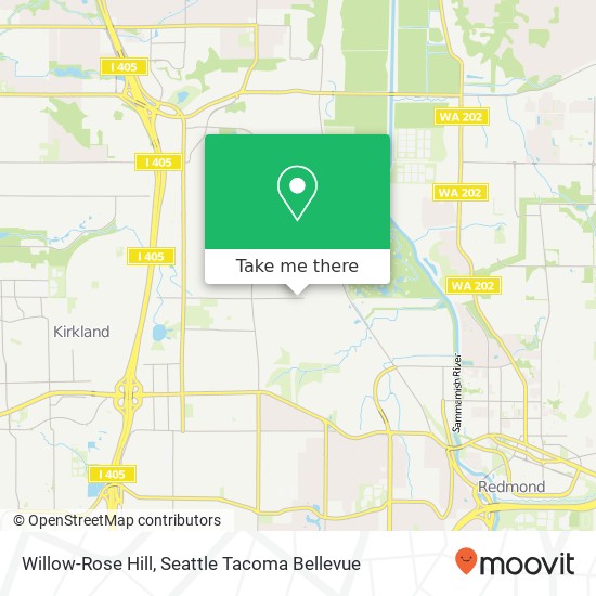 Mapa de Willow-Rose Hill