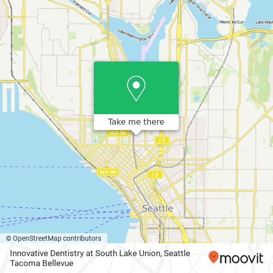 Innovative Dentistry at South Lake Union map