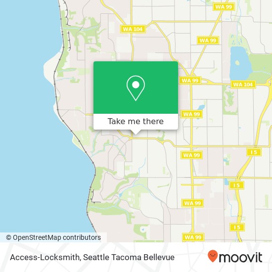 Access-Locksmith map