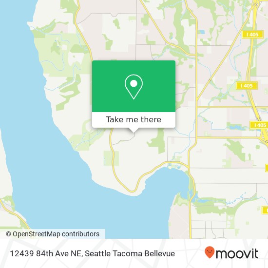 Mapa de 12439 84th Ave NE