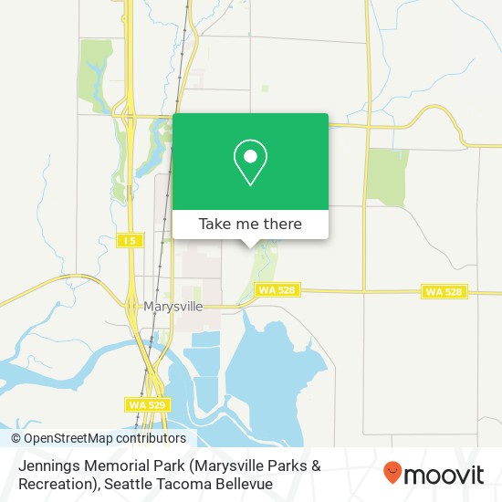 Jennings Memorial Park (Marysville Parks & Recreation) map