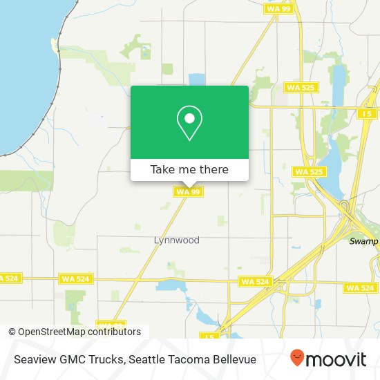 Seaview GMC Trucks map