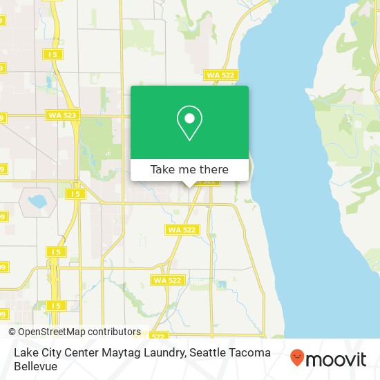 Lake City Center Maytag Laundry map