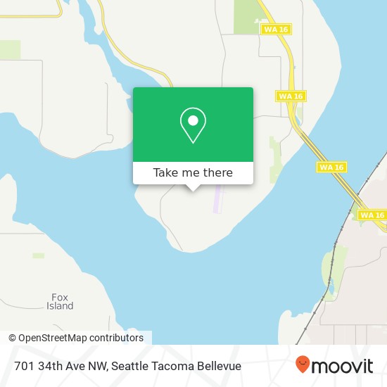 701 34th Ave NW map