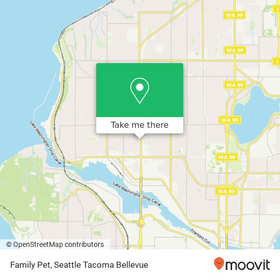 Family Pet map