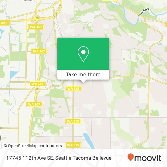 17745 112th Ave SE map