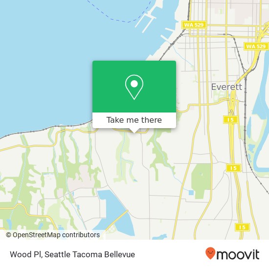 Mapa de Wood Pl