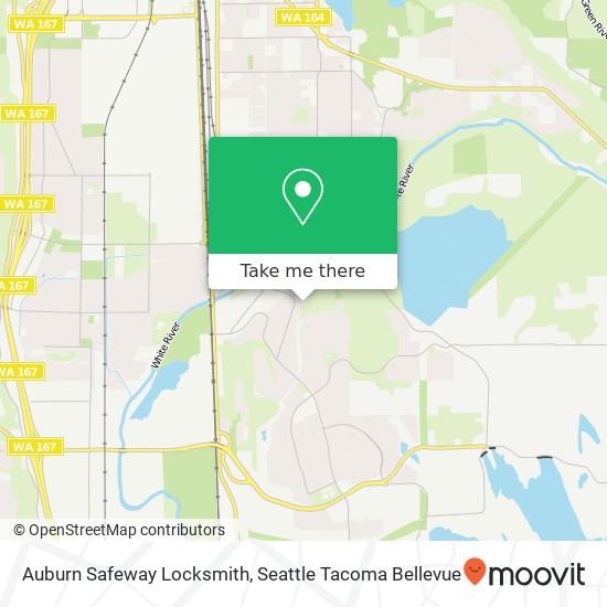 Auburn Safeway Locksmith map