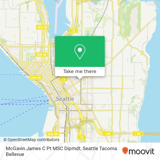 McGavin James C Pt MSC Dipmdt map