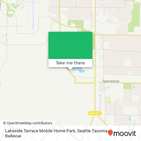 Lakeside Terrace Mobile Home Park map