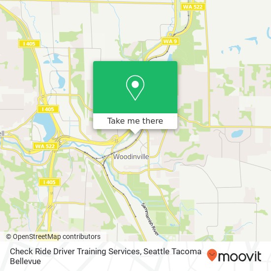 Check Ride Driver Training Services map