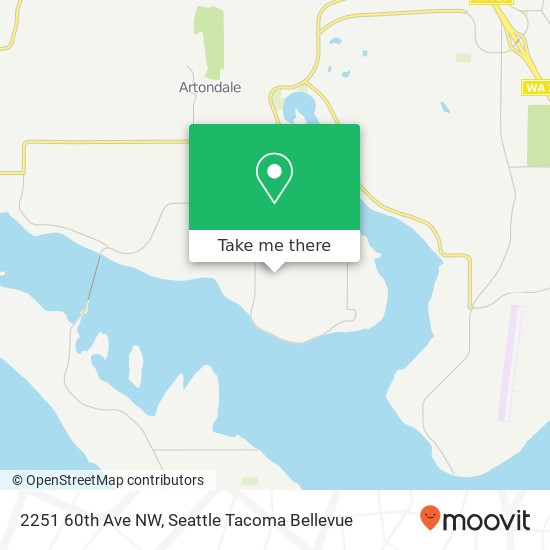 Mapa de 2251 60th Ave NW