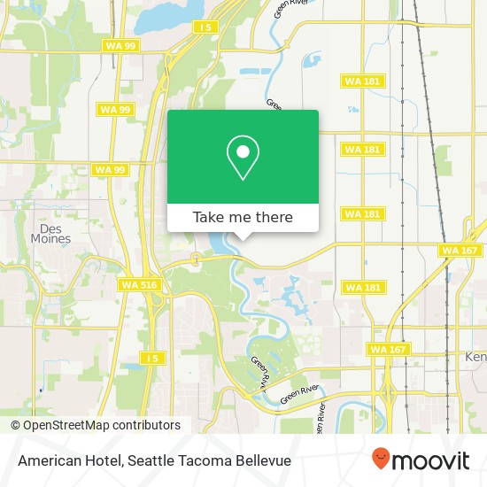 American Hotel map